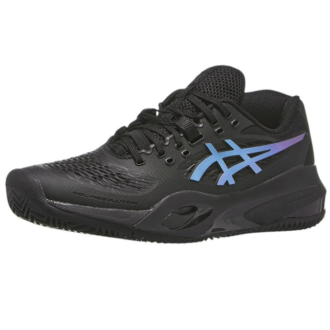 GEL-RESOLUTION X CLAY NIGHT ENERGY BLACK/PRISM BLUE (Polvo de ladrillo) (Dama)