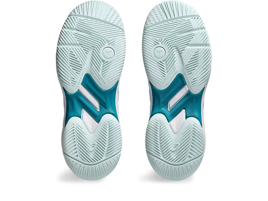 GEL-GAME 9 GS TEAL BLUE/WHITE (Pista dura) (Junior)