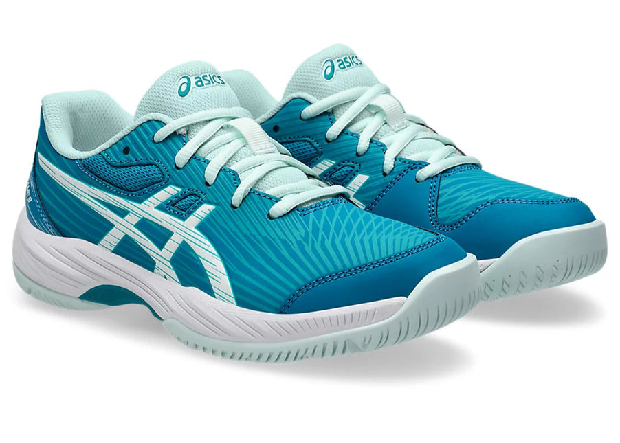 GEL-GAME 9 GS TEAL BLUE/WHITE (Pista dura) (Junior)