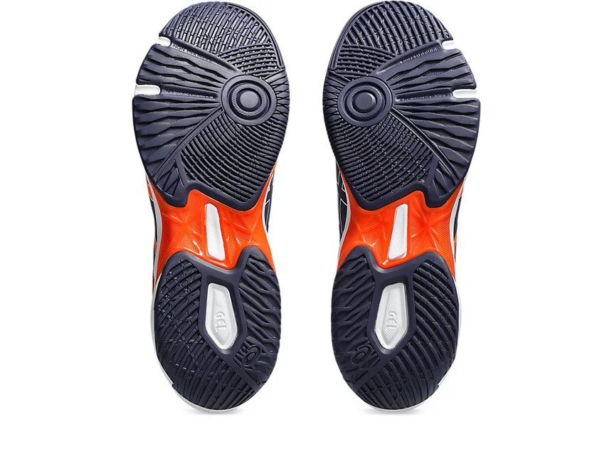 GEL-ROCKET 11 INDIGO FOG/NOVA ORANGE (Pista dura) (Caballero)