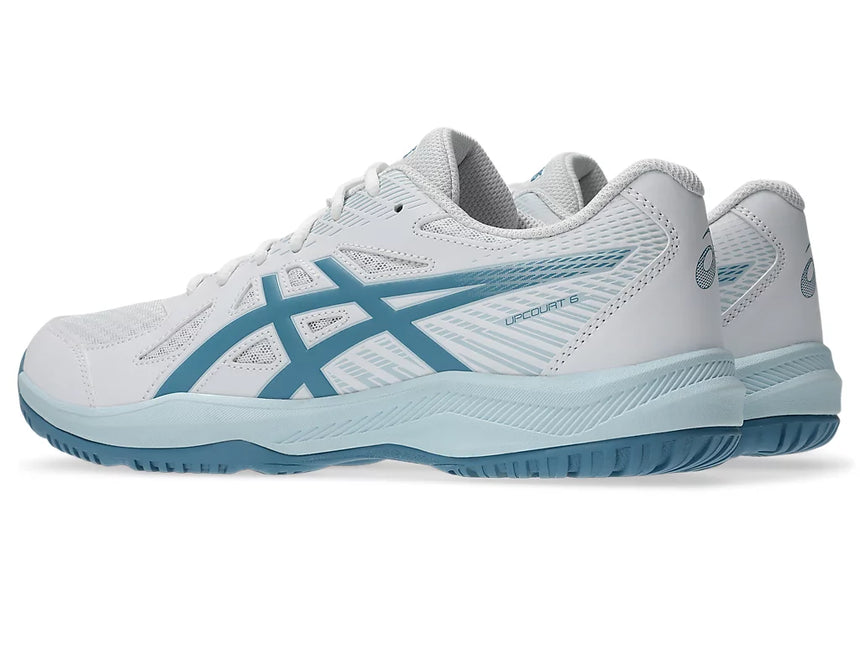 UPCOURT 6 WHITE/SABA BLUE (Pista dura) (Caballero)