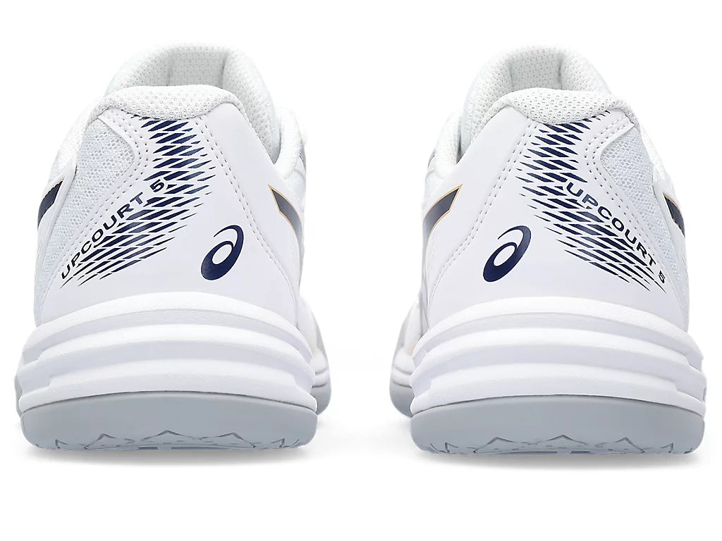 UPCOURT 5 WHITE/PEACOAT (Pista dura)