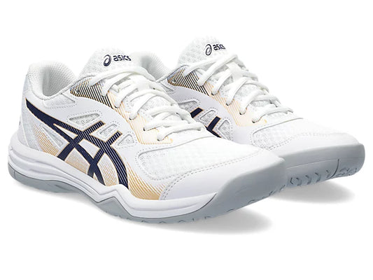UPCOURT 5 WHITE/PEACOAT (Pista dura)