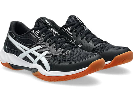 GEL-ROCKET 12 BLACK/WHITE (Pista dura) (Dama)