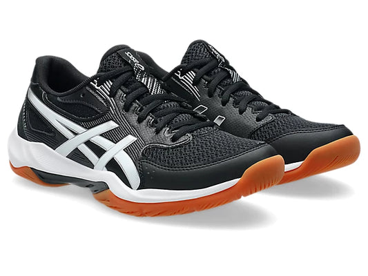 GEL-ROCKET 12 BLACK/WHITE (Pista dura) (Dama)