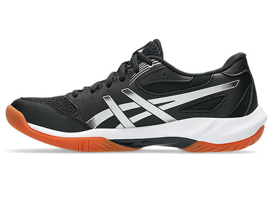 GEL-ROCKET 12 BLACK/WHITE (Pista dura) (Dama)