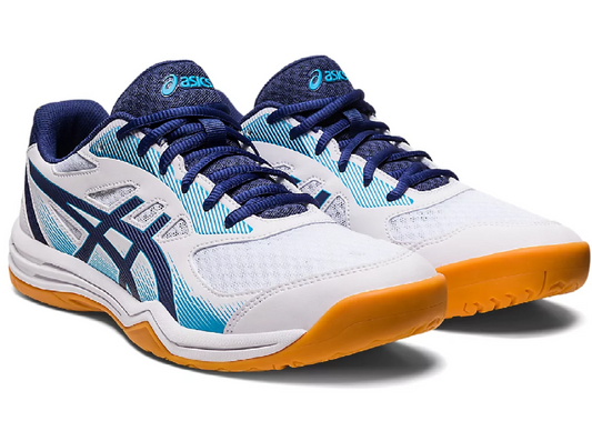 UPCOURT 5 WHITE/INDIGO BLUE (pista dura)
