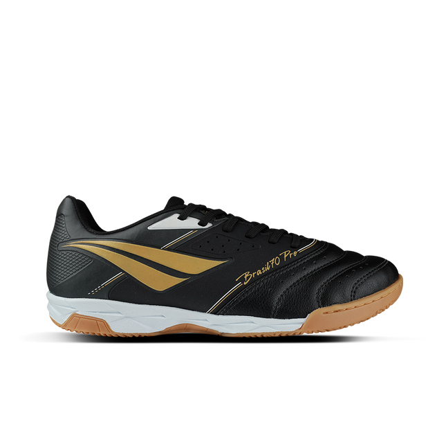 Calzado Futsal Brasil 70 Pro Y-1 Negro/Dorado
