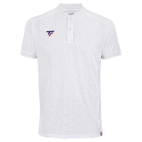 TEAM MESH POLO BLANCA
