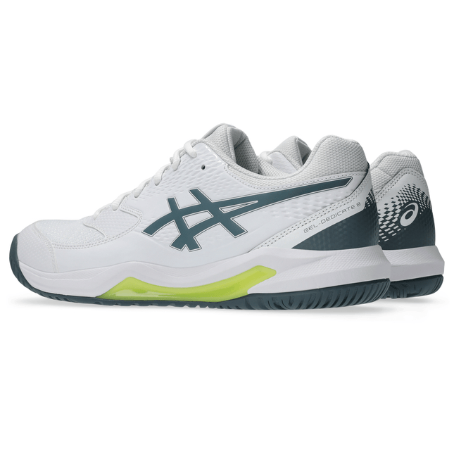 GEL-DEDICATE 8 WHITE/IRONCLAD (Pista dura) (Caballero)