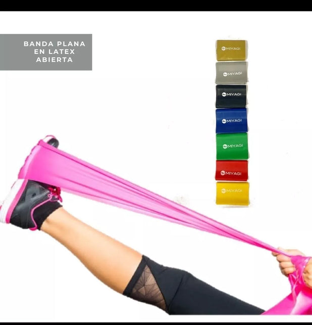 BANDA PLANA EN LATEX MIYAGI 150*15*045 (FUERTE)