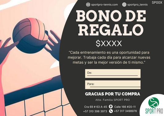 Bono de regalo
