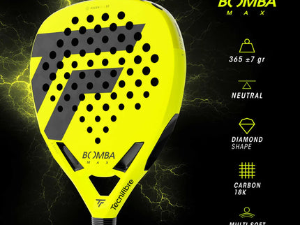 PALA DE PADEL BOMBA MAX 365 GR