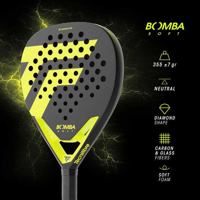 PALA DE PADEL BOMBA SOFT 355 GR