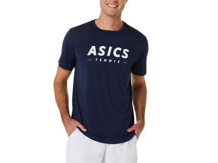 MEN COURT TENNIS GRAPHIC TEE MIDNIGHT