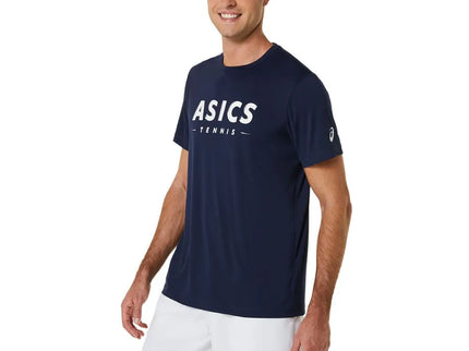 MEN COURT TENNIS GRAPHIC TEE MIDNIGHT