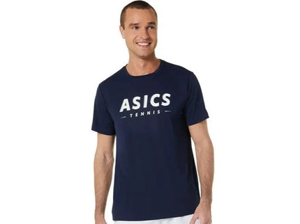 MEN COURT TENNIS GRAPHIC TEE MIDNIGHT