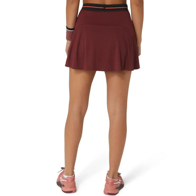 WOMEN MATCH SKORT ANTIQUE RED