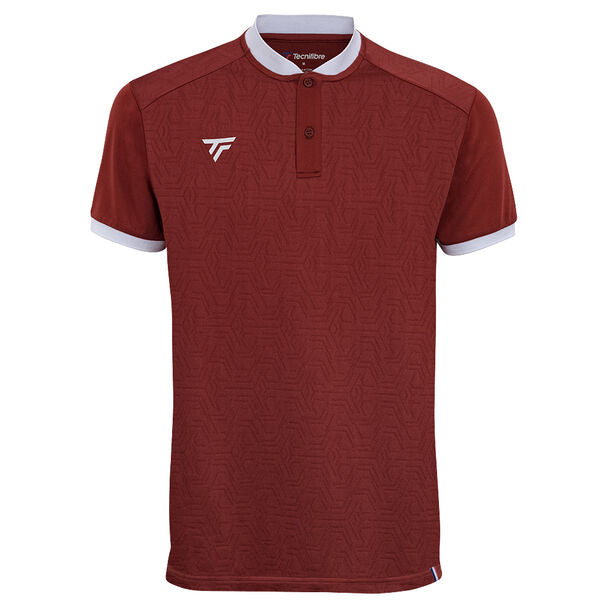 TEAM MESH POLO VINOTINTO
