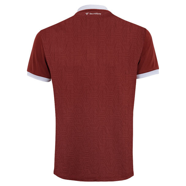 TEAM MESH POLO VINOTINTO