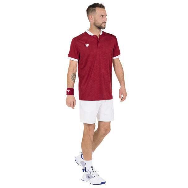 TEAM MESH POLO VINOTINTO