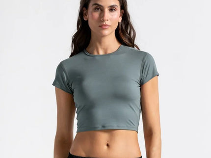 CROP TOP MANGA CORTA #98307