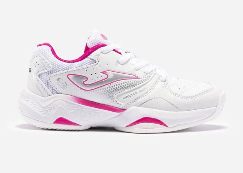 Joma Master 1000  Jr 2302 BLANCO/FUCSIA (Polvo de ladrillo) (Junior)