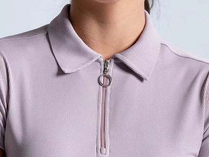 Polo En Tela Con Cremallera #98524