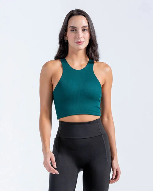 Crop Top Tipo Esqueleto #98518