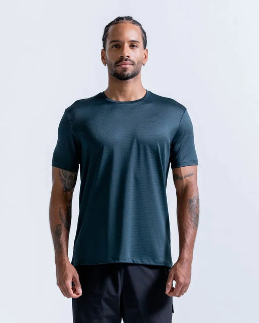 Camiseta En Malla Con Estampado #05008