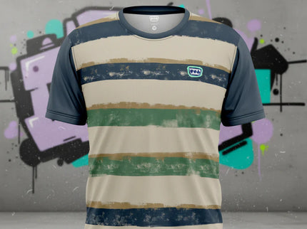 Camiseta Striped Ivory