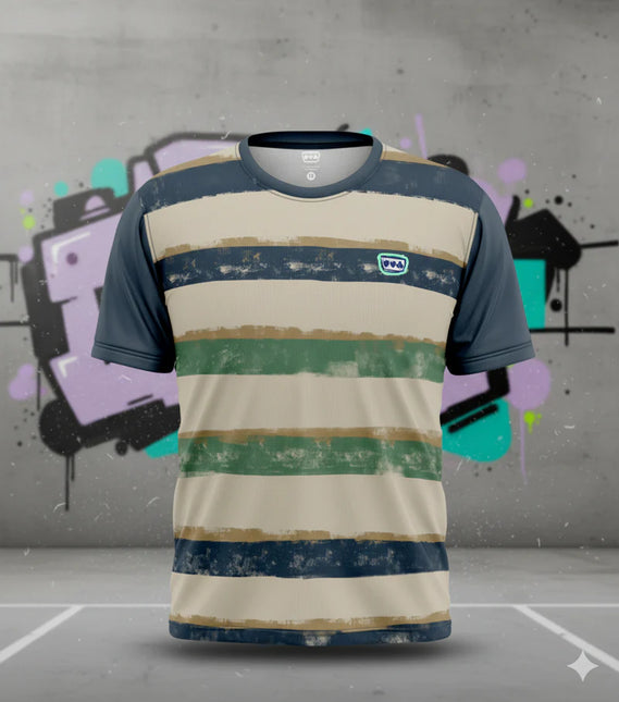 Camiseta Striped Ivory