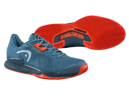 HEAD SPRINT PRO 3.5 SF CLAYBLUESTONE/ORANGE (Polvo de ladrillo) (Caballero)