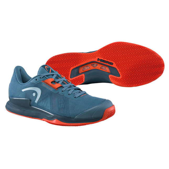 HEAD SPRINT PRO 3.5 SF CLAYBLUESTONE/ORANGE (Polvo de ladrillo) (Caballero)