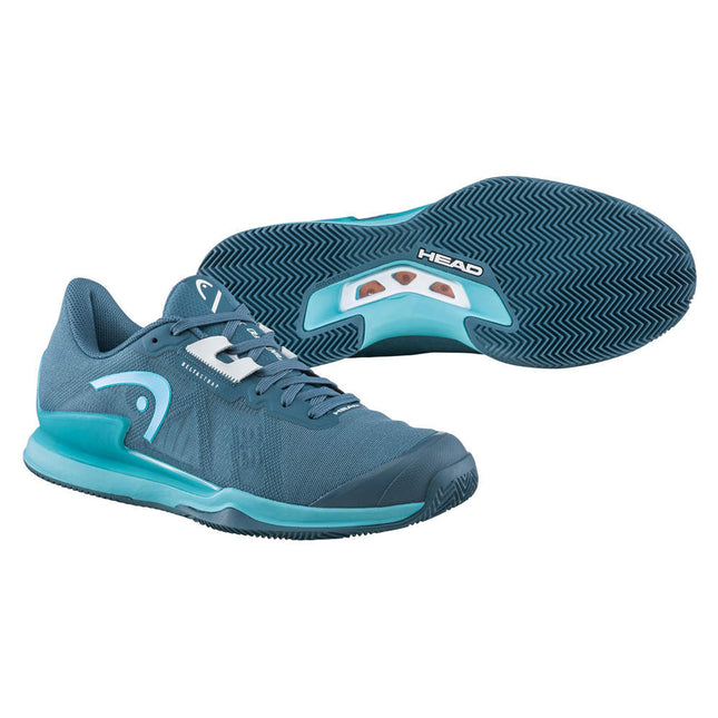 HEAD SPRINT TEAM 3.5 CLAY BLUESTONE/TEAL (Polvo de ladrillo) (Dama)