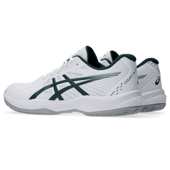 COURT SLIDE 4 CLAY/OC WHITE/SAXON GREEN (Polvo de ladrillo) (Caballero)