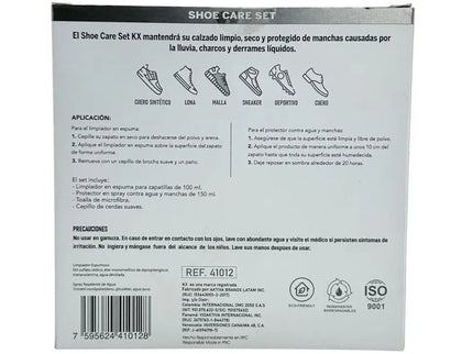 Set de Cuidado en Seco KX para Calzado