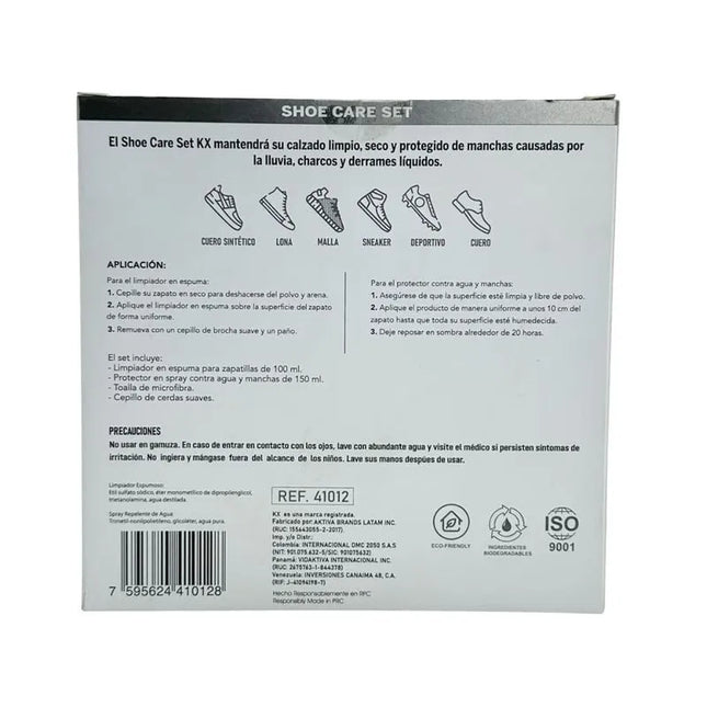 Set de Cuidado en Seco KX para Calzado