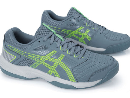 GEL-BACKHAND STEEL BLUE/HAZARD GREEN (Pista dura) (Caballero)