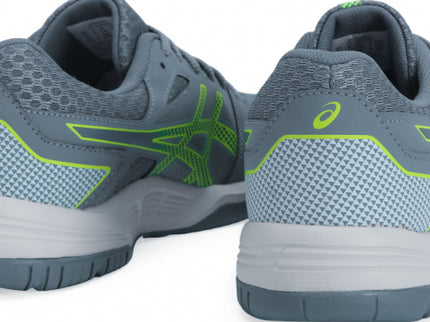 GEL-BACKHAND STEEL BLUE/HAZARD GREEN (Pista dura) (Caballero)