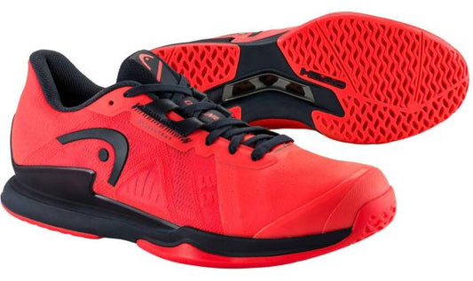 HEAD SPRINT PRO 3.5 FIERT CORAL/BLUEBERRY (Caballero) (Pista dura)