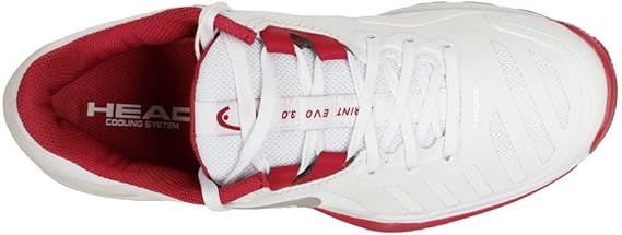 HEAD SPRINT EVO 3.5 CLAY WHITE/BERRY (Polvo ladrillo) (Dama)