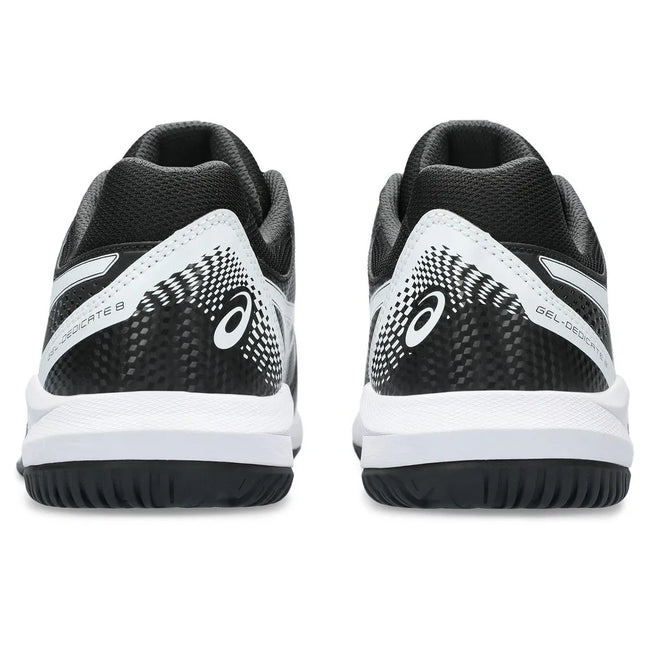 GEL-DEDICATE 8 BLACK/WHITE (Pista Dura) (Caballero)