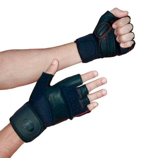 Guantes Doble Muñequera K6 Ice Border III