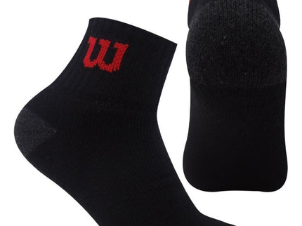 Calcetin media caña Wilson Unisex Talla Única Blanco x3