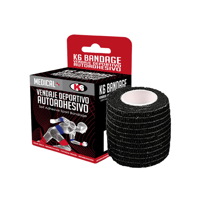 Vendaje Deportivo Autoadhesivo K6  5cm x 4.5m