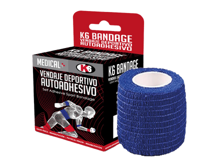 Vendaje Deportivo Autoadhesivo K6  5cm x 4.5m