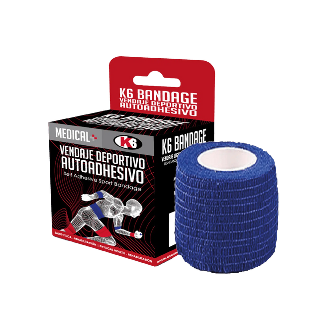 Vendaje Deportivo Autoadhesivo K6  5cm x 4.5m