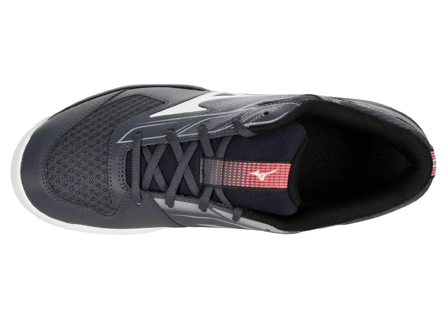 Tenis Mizuno Break Shot 5 CC NEGRO/BLANCO (Polvo de ladrillo) (Caballero)