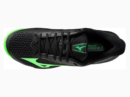 Tenis para Padel Mizuno Wave Exceed Tour 7 Negro/Verde (Polvo de ladrillo)